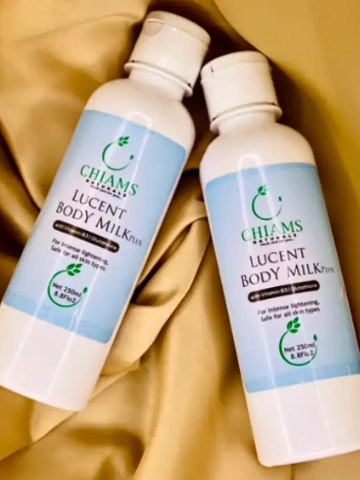 Lucent Body Milk Plus (caramel Skin Tones) 1